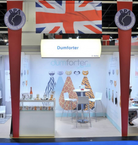 Shell scheme exhibition stand at Kind + Jugend