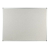 Polycolour notice board with aluminium frame - Light Grey, sundeala noticeboard alternative