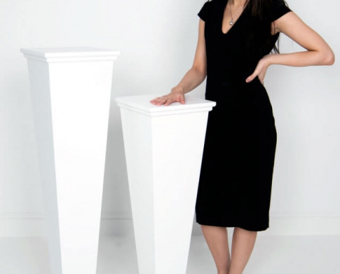 Art deco style plinth hire 2