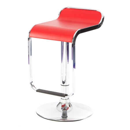 DE44 Sleek bar stool - Red