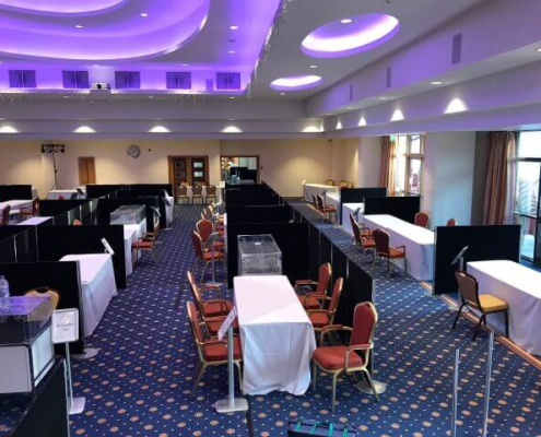 Display board booths - 2