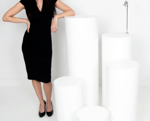 Round plinth hire