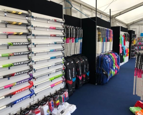 Slatwall for display board hire