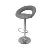 ST18 Moon bar stool hire - Grey