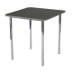 TB03 Soho small bistro table hire - Black