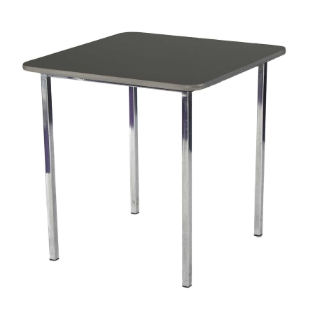 TB03 Soho small bistro table hire - Black