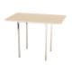 TB04 Soho medium bistro table hire - Natural