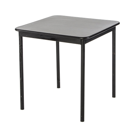 TB49 Ebony bistro table hire