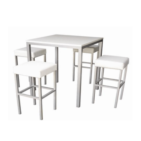 TB84 Corrine high dining table hire