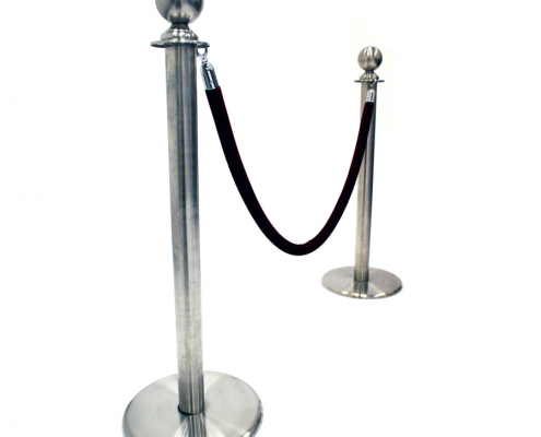 Barrier post and rope hire - 2 posts