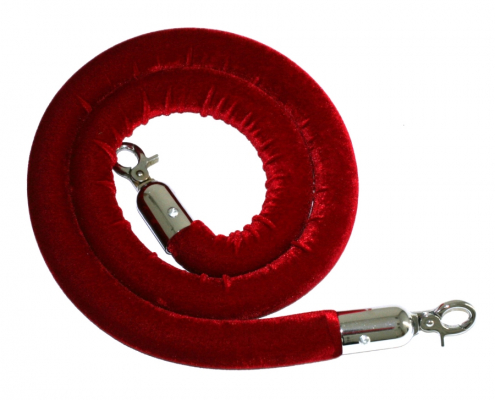 Red velvet rope hire