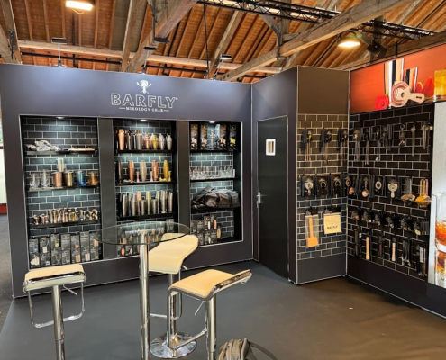BCB Bar Convent modular exhibition stand - Barfly