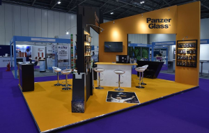 7m x 4.5m exhibition stand at BETT