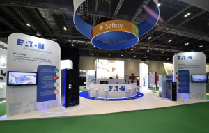 12m x 7m exhibition stand at Data Centre World 2019