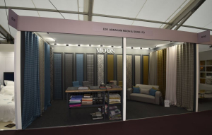 6m x 3m shell scheme exhibition stand at Decorex