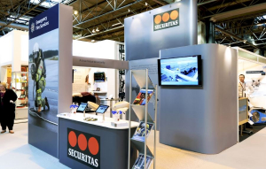4m x 4m exhibition stand at The Emergency Services Show