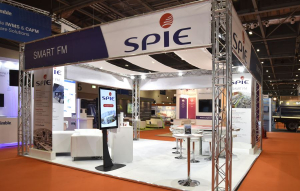 6.5m x 6m exhibition stand at Facilities Show