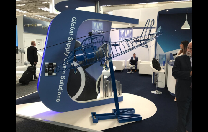 Farnborough International Exhibition Stands - TW Metals - 2