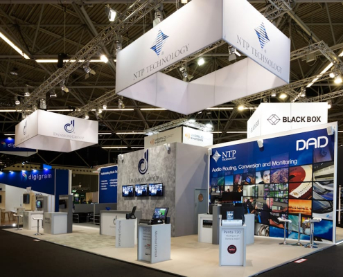 IBC exhibition stand - Danmon Group