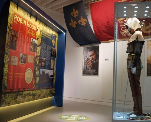 Mannequin display case for Sir Ridley Scott exhibition 2
