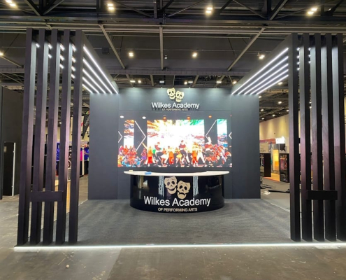 MOVE IT modular exhibition stand - Wilkes Academy