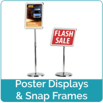 Poster Displays and Snap Frames