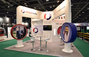 6m x 5m exhibition stand at Safety and Health Expo