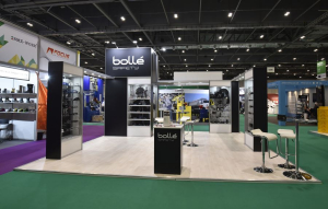 6m x 6m exhibition stand at Safety and Health Expo