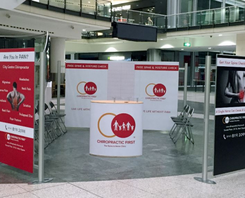 Shopping centre display at Arndale Shopping Centre