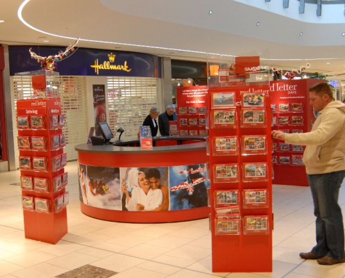 Shopping centre display at Bullring Shopping Centre