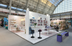 8.5m x 7m exhibition stand at Top Drawer