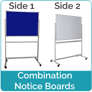 Combination Notice Boards