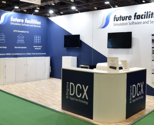 6m x 3m exhibition stand - Data Centre World 6m x 3m exhibition stand at Data Centre World