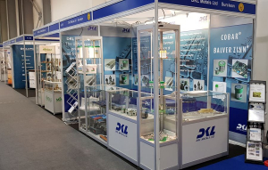 Southern Manufacturing shell scheme exhibition stand