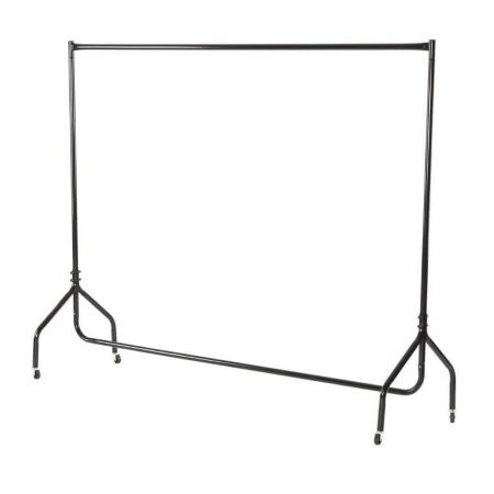 AC01BK Garment rail in Black for hire