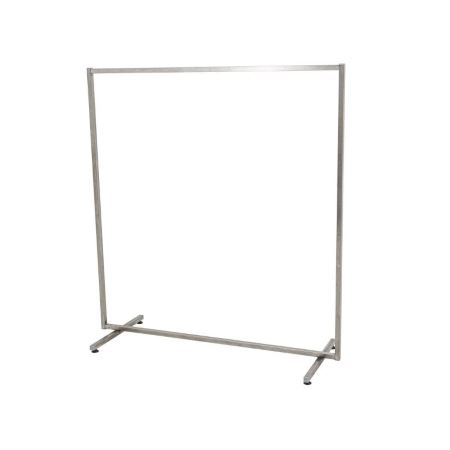 AC01CR Garment rail in Chrome for hire