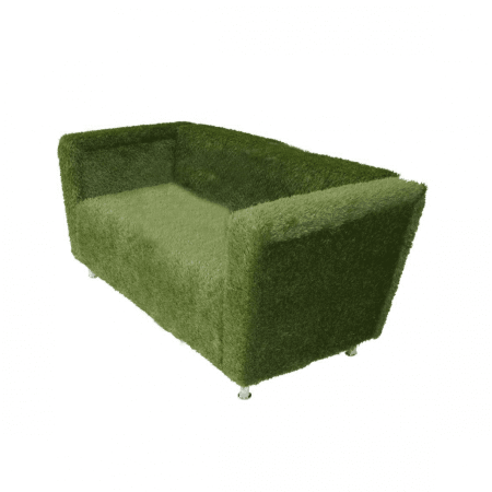 GF11 Wembley Grass Sofa for hire