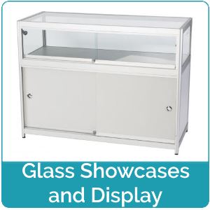 Glass Showcase Hire