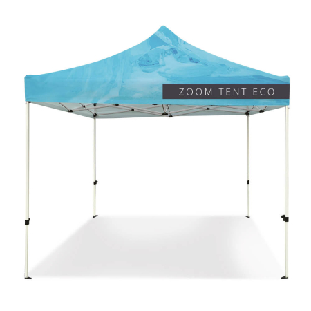 Zoom eco tent with printed canopy
