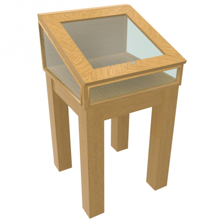 5. Wood Glass Display Case - Design 5