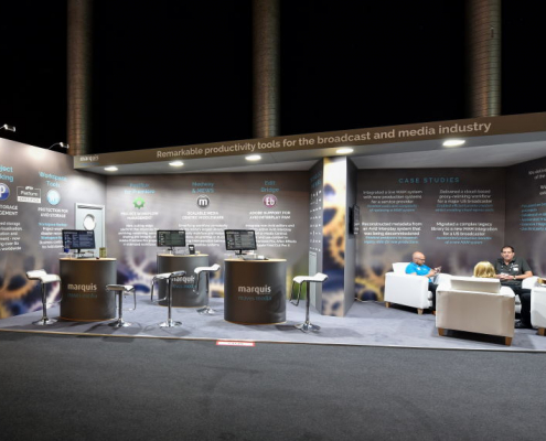 10m x 3m exhibition stand - IBC 10m x 3m exhibition stand at IBC