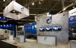 16m x 6m exhibition stand at IBC