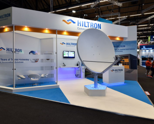 7m x 5m exhibition stand - IBC 7m x 5m exhibition stand at IBC