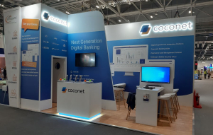 6m x 4m exhibition stand at Sibos