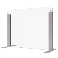 Desk protection screen - 680mm (w) x 515mm (h)