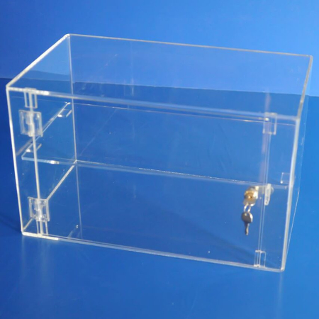 Acrylic display case 300mm x 500mm x 300mm