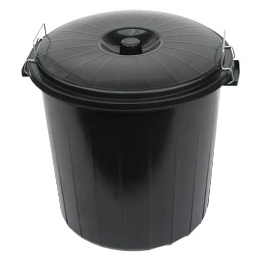 Hire AC30 / Large Black Dustbin Access Displays Ltd
