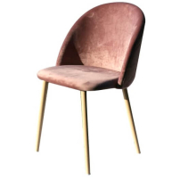 CH18 Lola Velvet Chair Hire - Pink