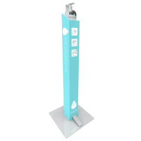 CS01 Foot Pump Sanitiser Station for Hire