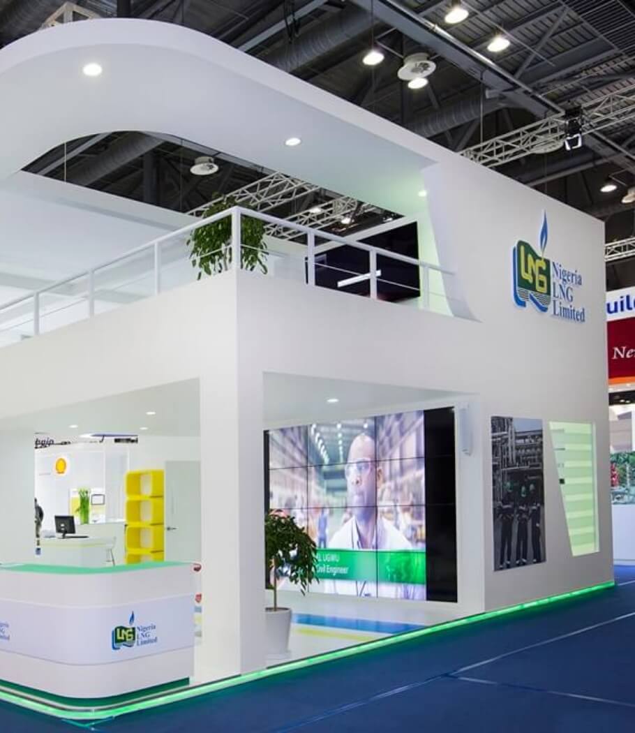 Nigeria LNG exhibition stand